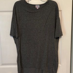 Small LuLaRoe Grey Irma Shirt